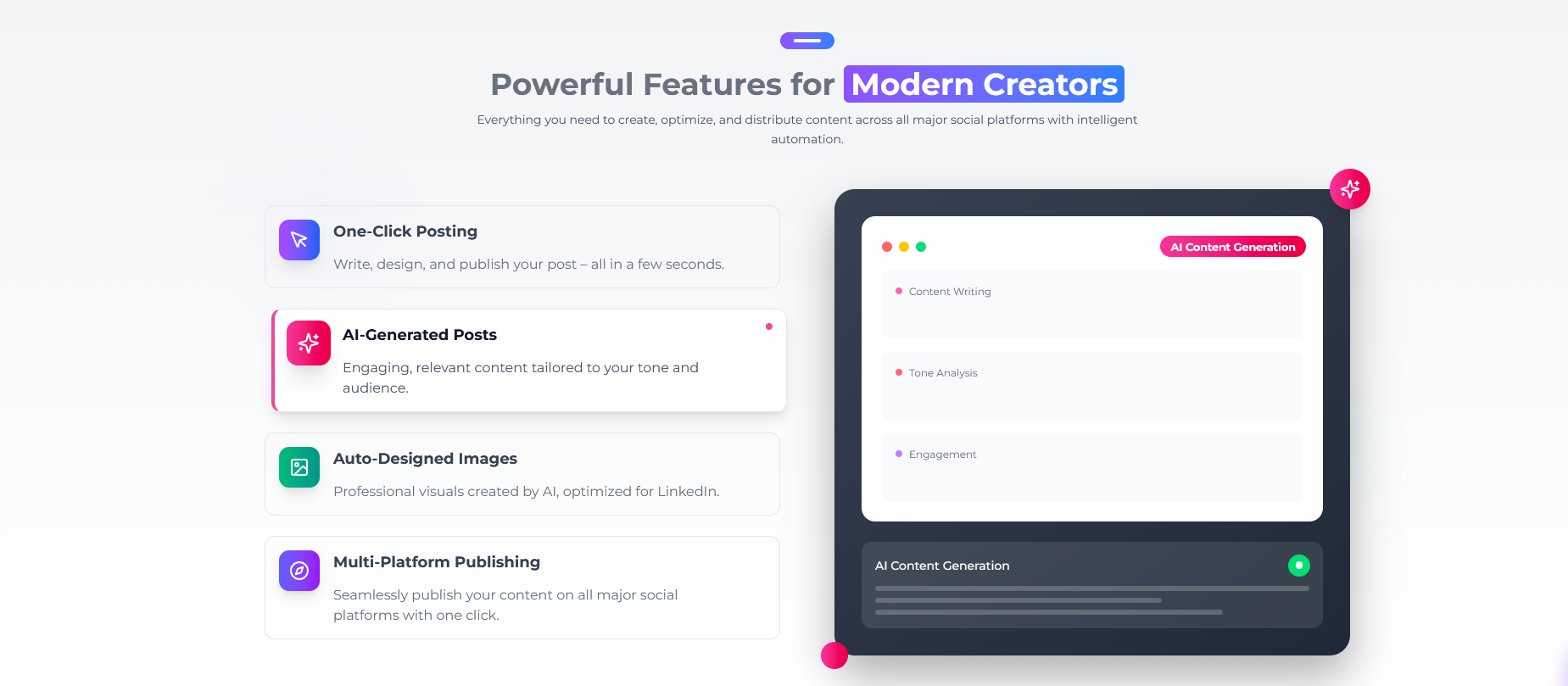 AI Post Generator