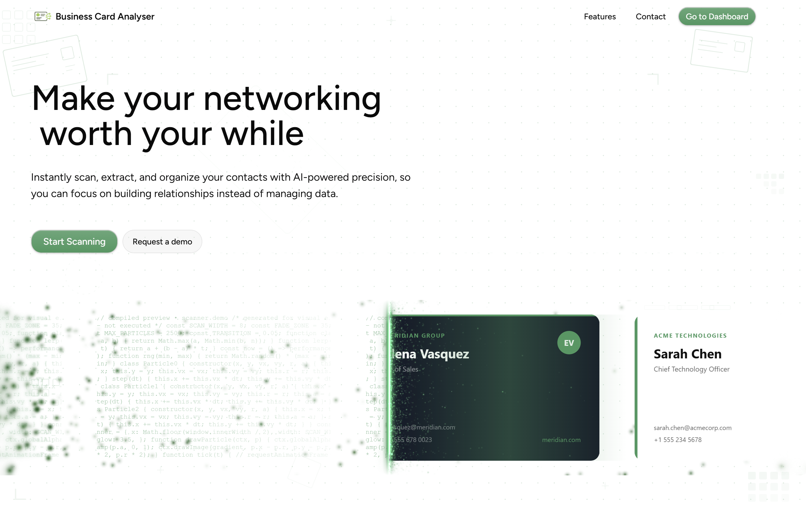 Business Card Analyzer